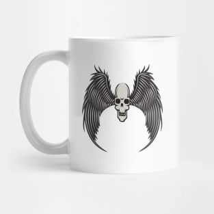 Skull With Wings Mug